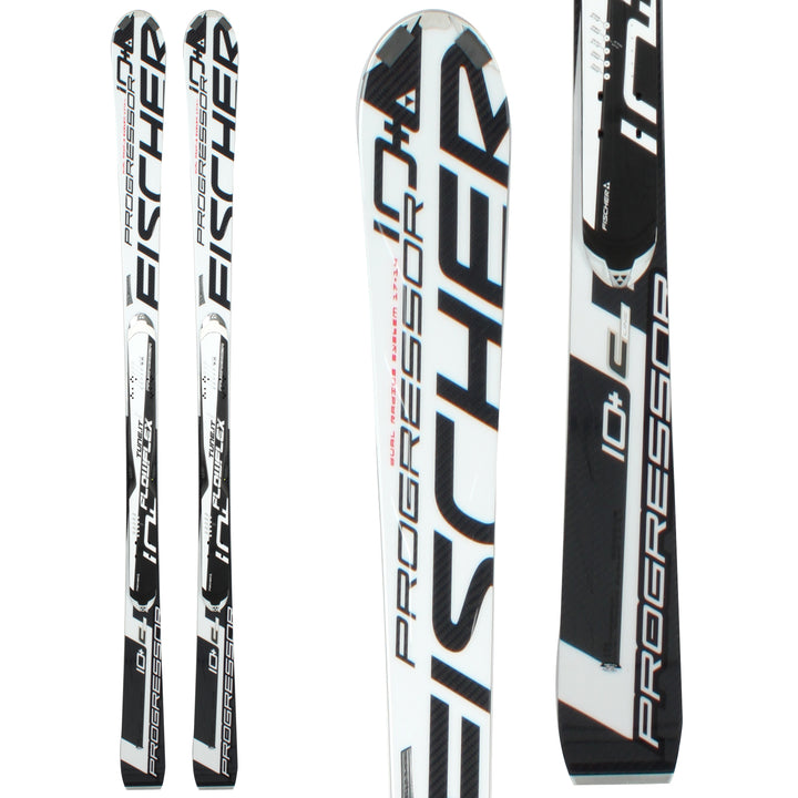 Fischer Progressor 10+ C-Line Skis + C-Line Z13 Flowflex Bindings 2012