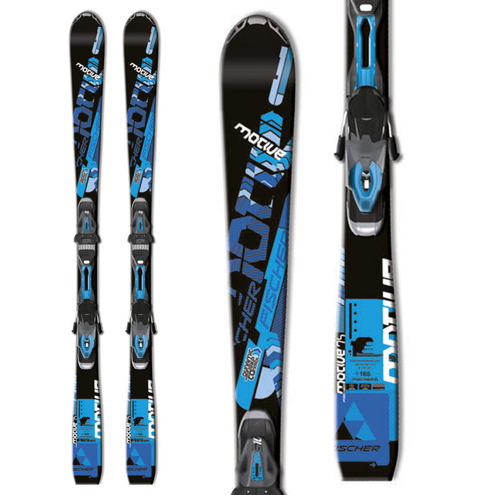 Fischer Motive Skis + RS 10 Powerrail Bindings 2012