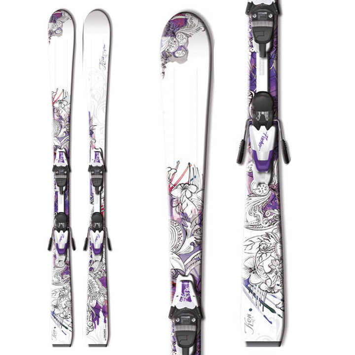 Fischer Koa 73 RF Skis + V9 RF Bindings - Women's 2012
