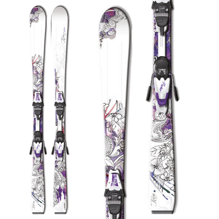 Fischer Koa 73 RF Skis + V9 RF Bindings - Women's 2012