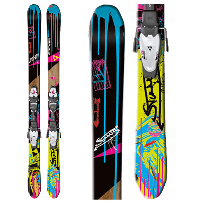Fischer Stunner Skis + FJ7 RF Bindings - Youth 2012