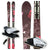 Fischer Mystique FP9 (Purple) Skis + RS 10 Bindings - Women's 2012