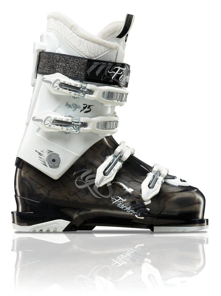 Fischer Soma My Style 75 Ski Boots - Women's 2012 Black Transparent/White