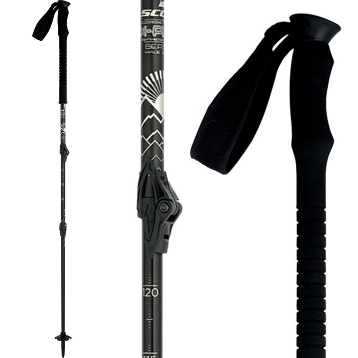 Scott X-Plor 3-Part 18 Adjustable Ski Poles 2012
