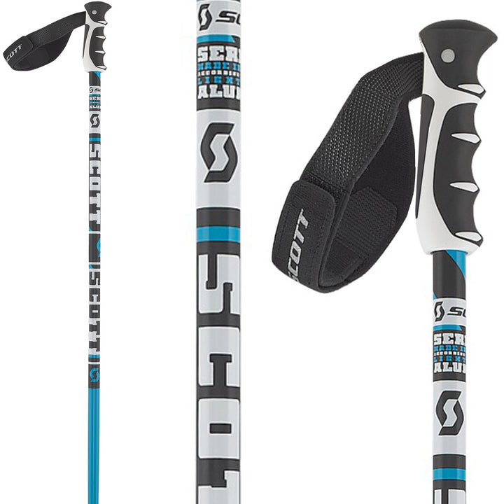 Scott Team Issue  Ski Poles 2012 Cyan