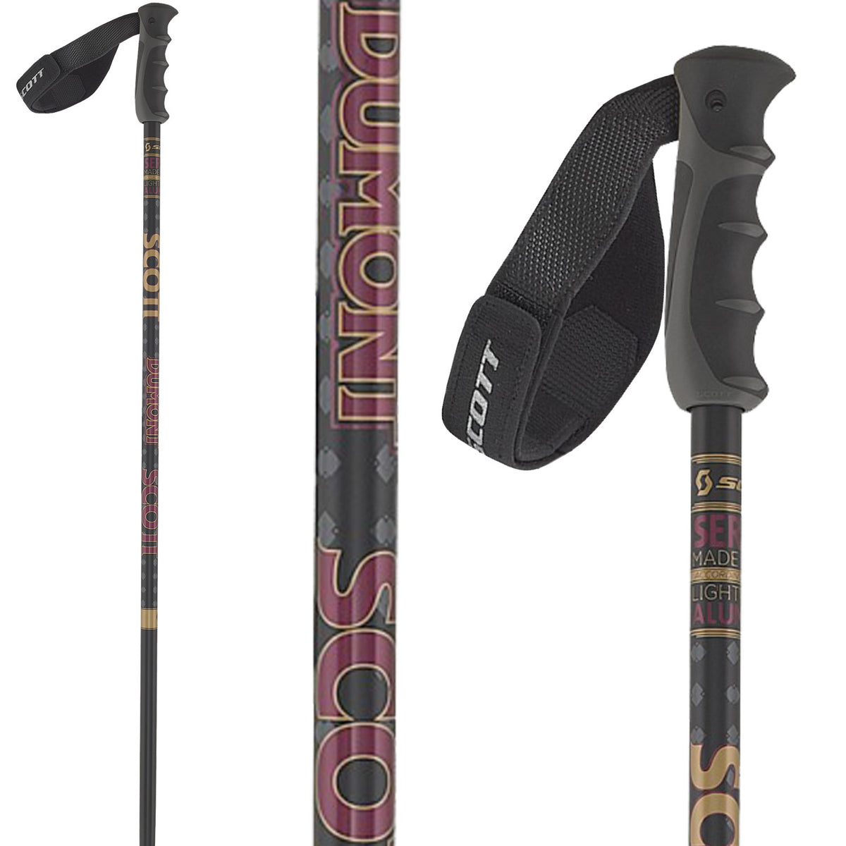 Scott Dumont Ski Poles 2012 Black