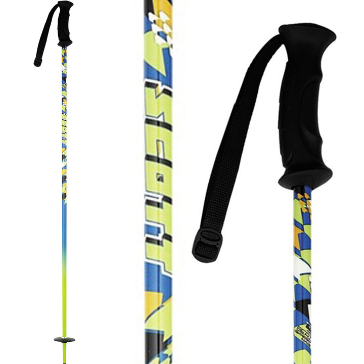 Scott Jr Hero - Youth Ski Poles 2012 Blue