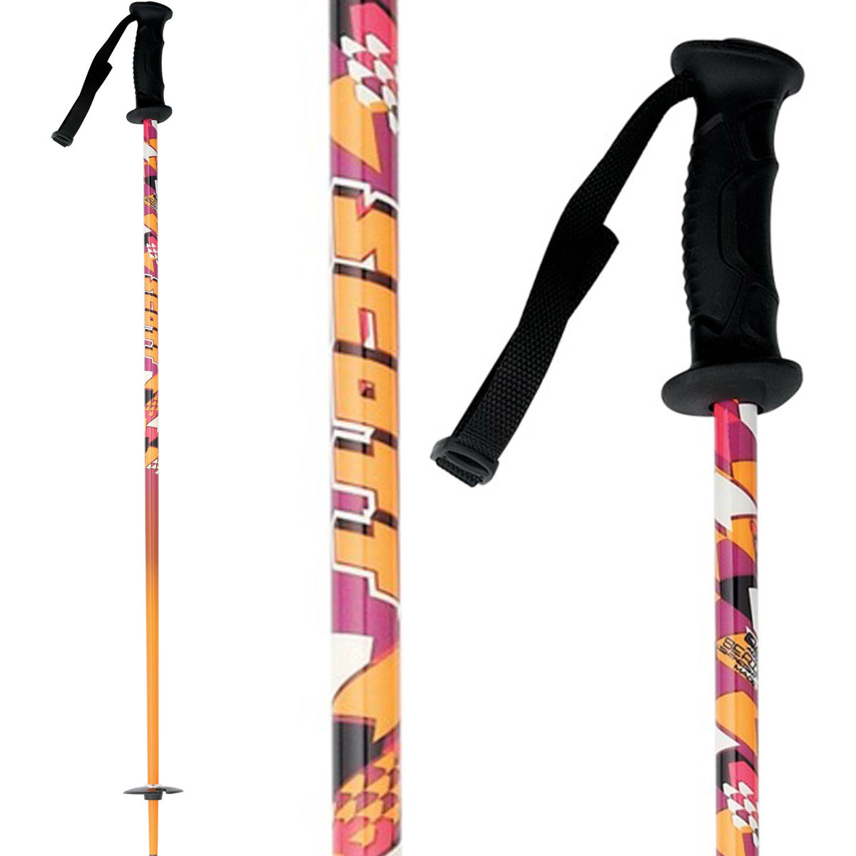 Scott Jr Hero - Girl's Ski Poles 2012 Purple