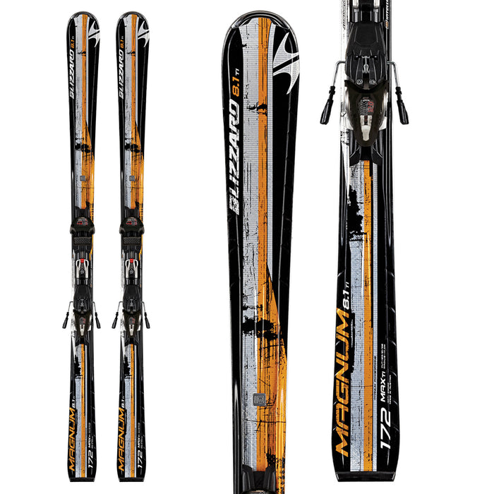 Blizzard Magnum 8.1 IQ Max Skis + IQ Max 12 Bindings 2012