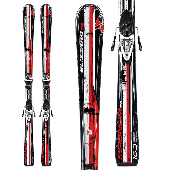 Blizzard Magnum 7.6 IQ Skis + IQ TP 11 Bindings 2012