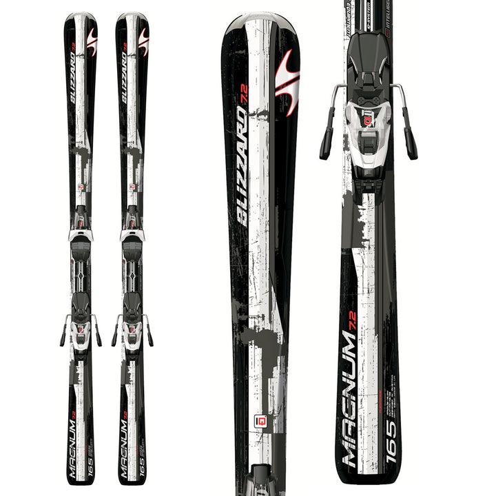 Blizzard Magnum 7.2 IQ Skis + IQ LT 10 Bindings 2012