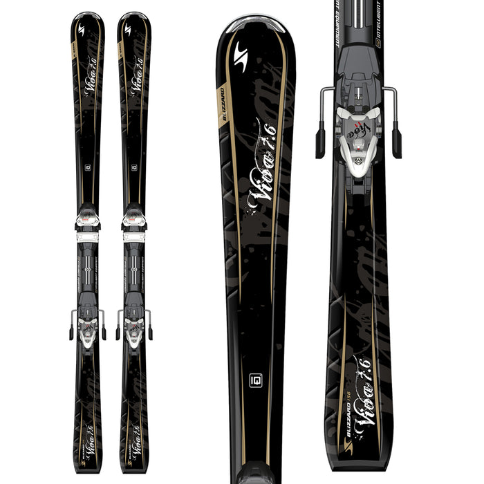 Blizzard Viva 7.6 IQ Skis + IQ TP 11 Viva Bindings - Women's 2012