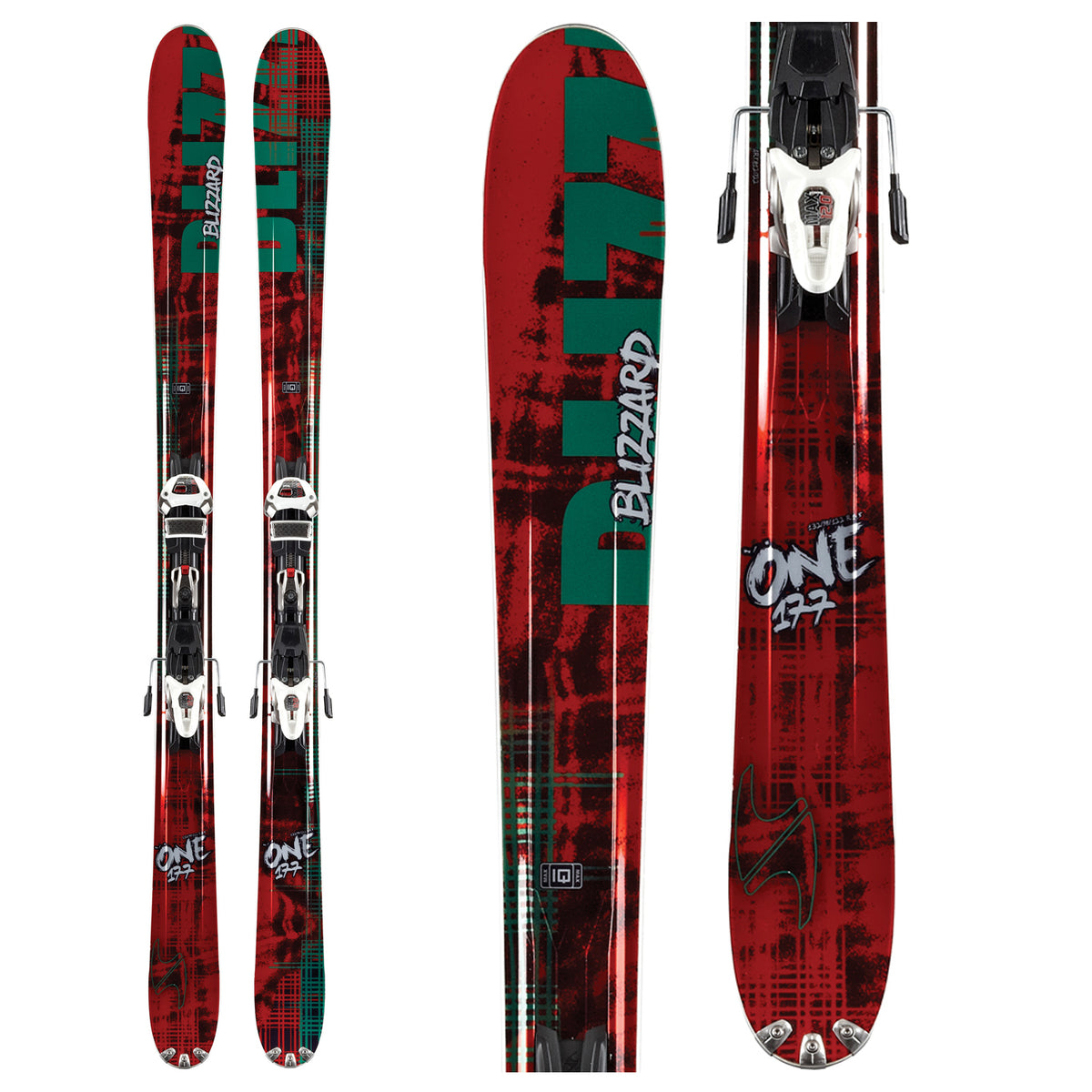 Blizzard The One IQ Max Skis w/ Slider 2012