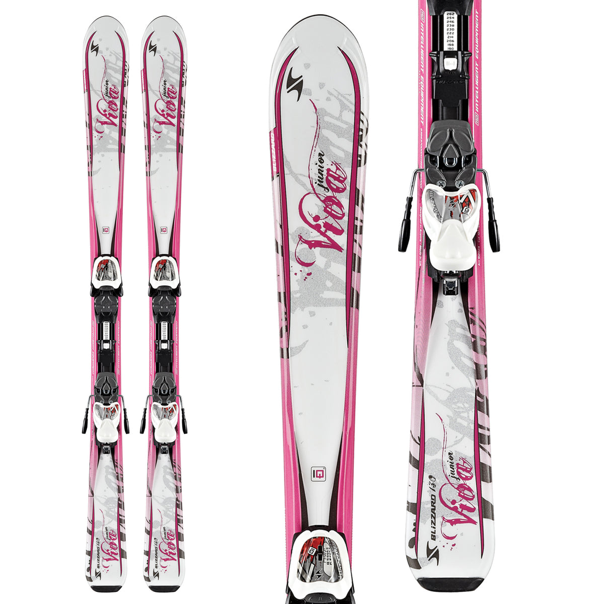 Blizzard Viva Jr IQ Skis + IQ 4.5 Bindings - Youth 2012