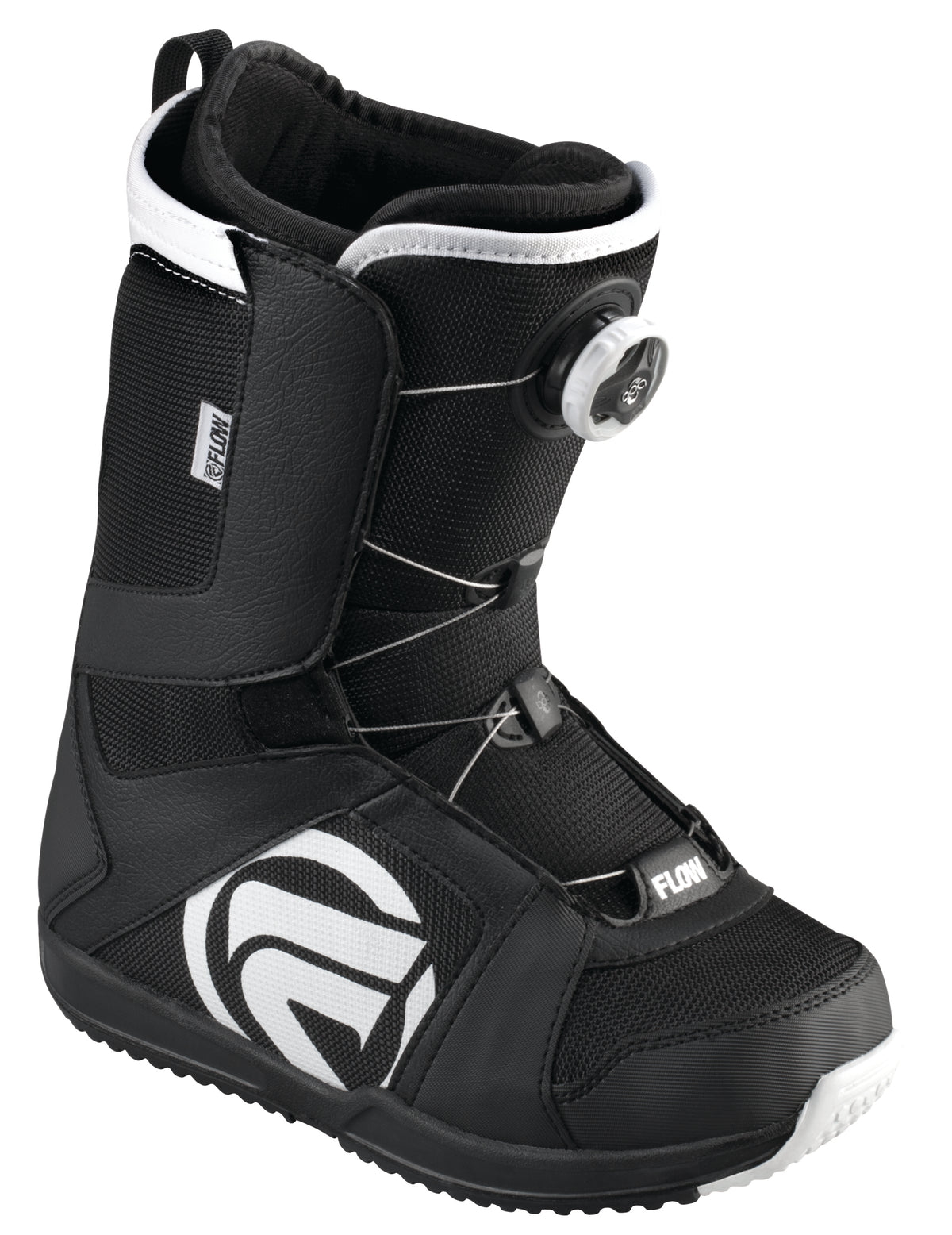 Flow Vega Boa Standard Snowboard Boots - Women's 2013 Black/White
