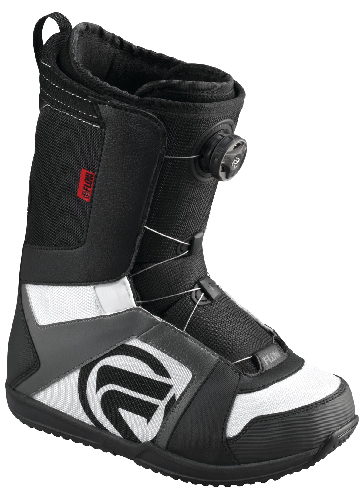 Flow Vega Boa Standard Snowboard Boots 2013 Black/White