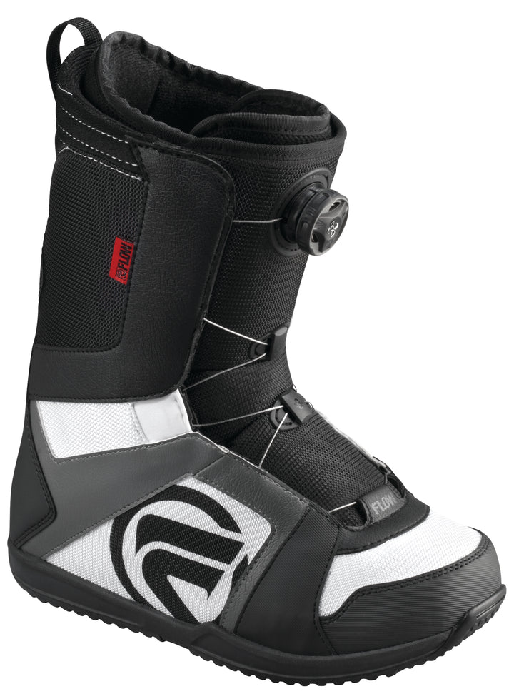 Flow Vega Boa Standard Snowboard Boots 2013 Black/White