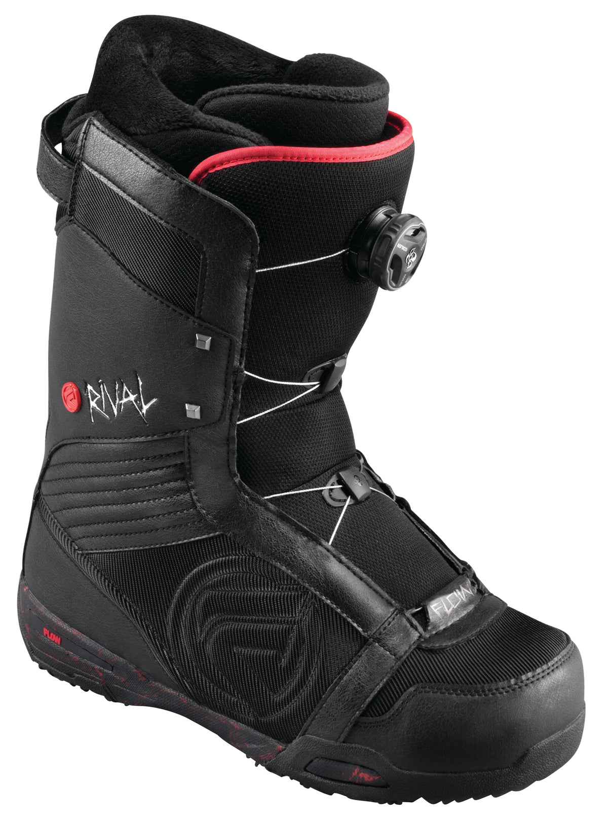 Flow Rival Boa Coiler Snowboard Boots 2013 Black/Black