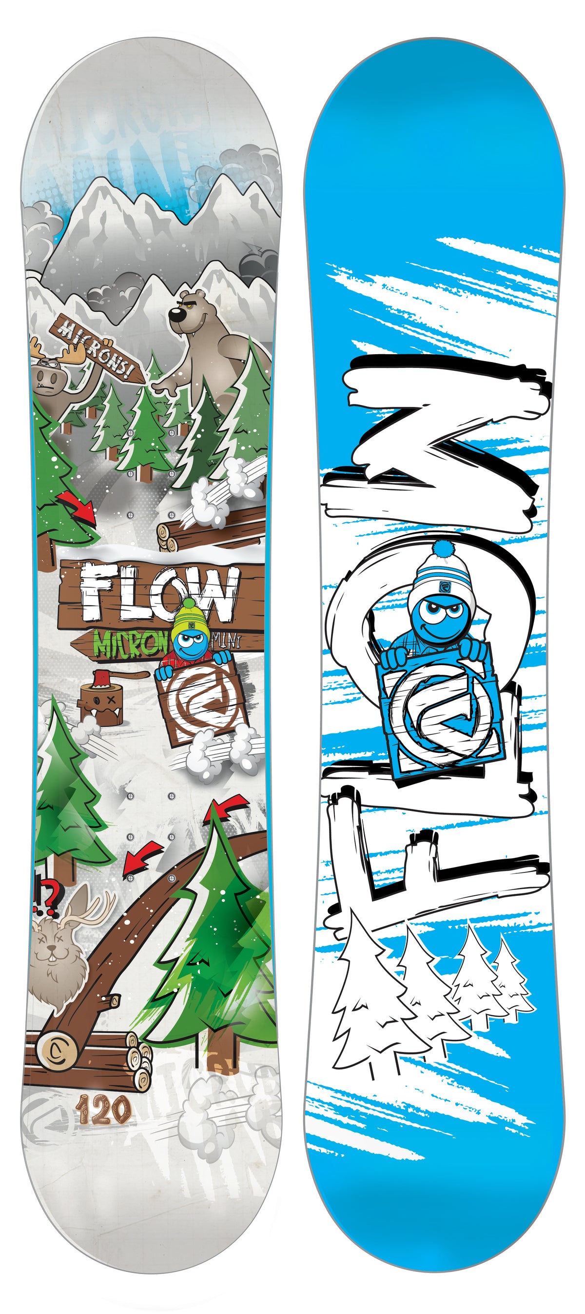 Flow Micron Mini Snowboard - Youth 2013