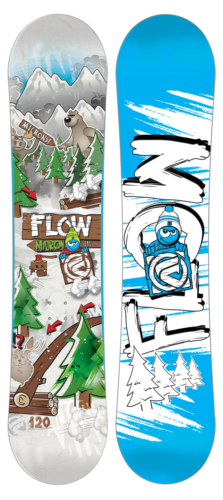 Flow Micron Mini Snowboard - Youth 2013