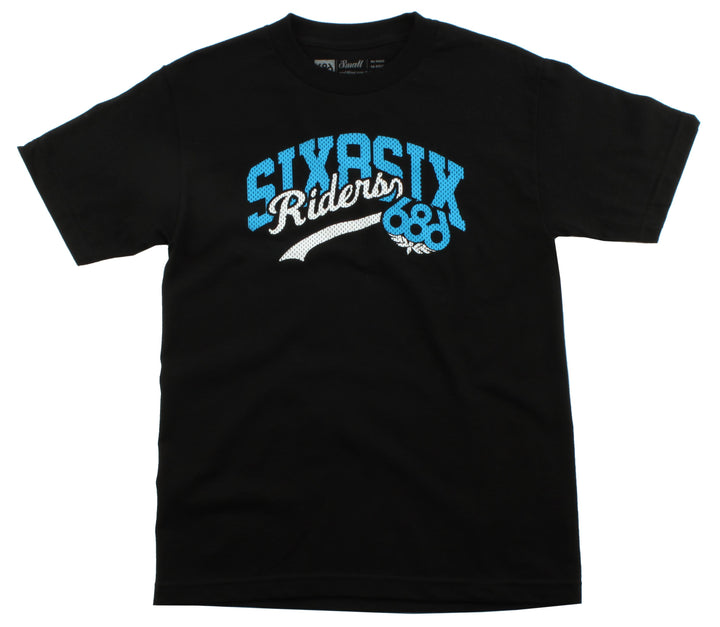 686 Riders T Shirt Black