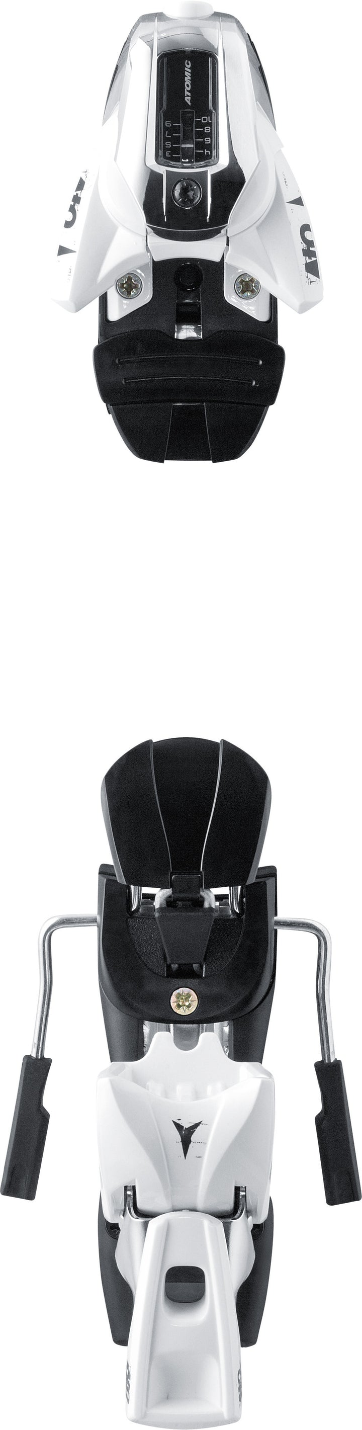 Atomic FFG 10 Ski Bindings (100mm Brakes) 2013 White/Chrome