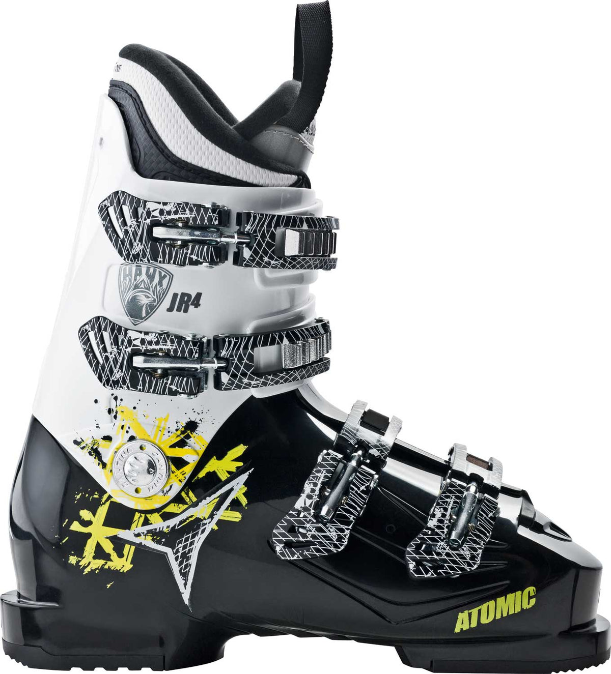 Atomic Hawx Jr 4 Ski Boots - Youth - Boy's 2013 White/Black