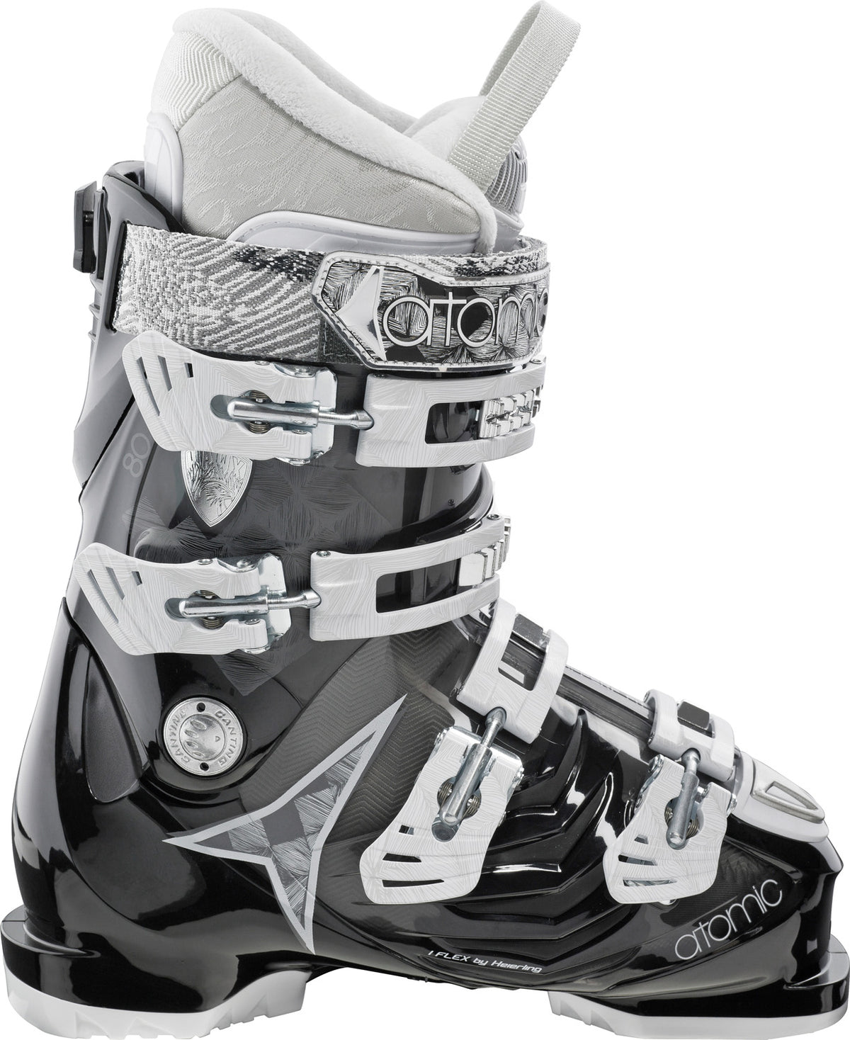 Atomic Hawx 80 Ski Boots - Women's 2013 Black/Black Transparent Side View