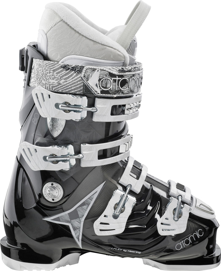 Atomic Hawx 80 Ski Boots - Women's 2013 Black/Black Transparent Side View