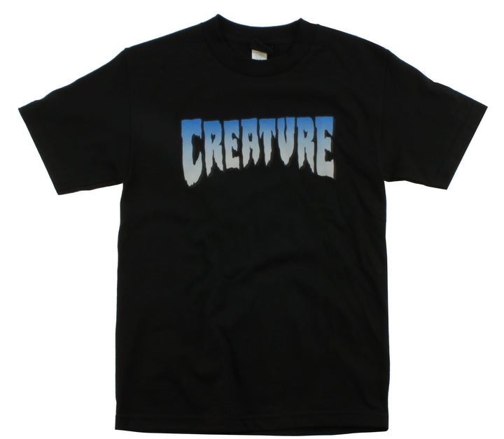 Creature Green T Shirt Black