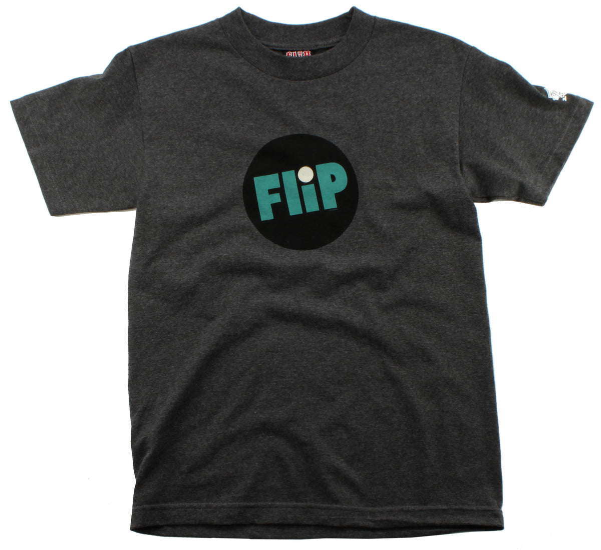 Flip Year Dot T Shirt Charcoal Heather