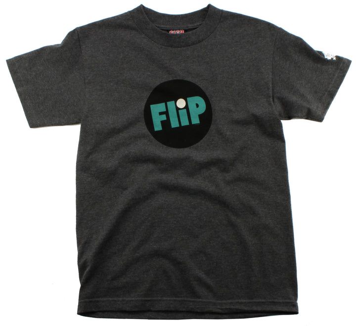 Flip Year Dot T Shirt Charcoal Heather