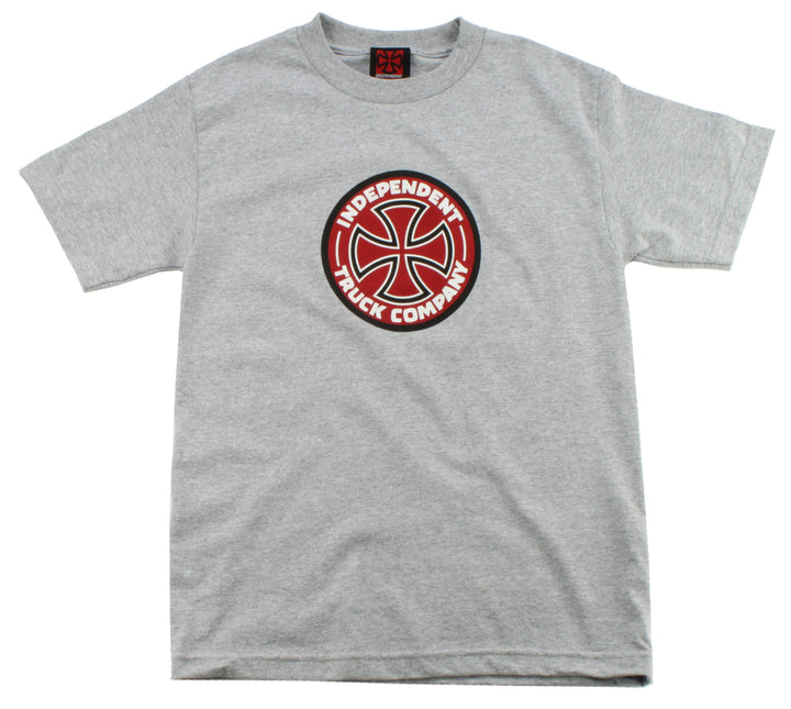 Independent Revert T Shirt Athletic Heather