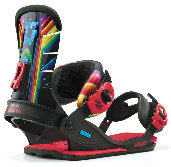 Union Milan Snowboard Bindings - Women's 2013 Black Neon