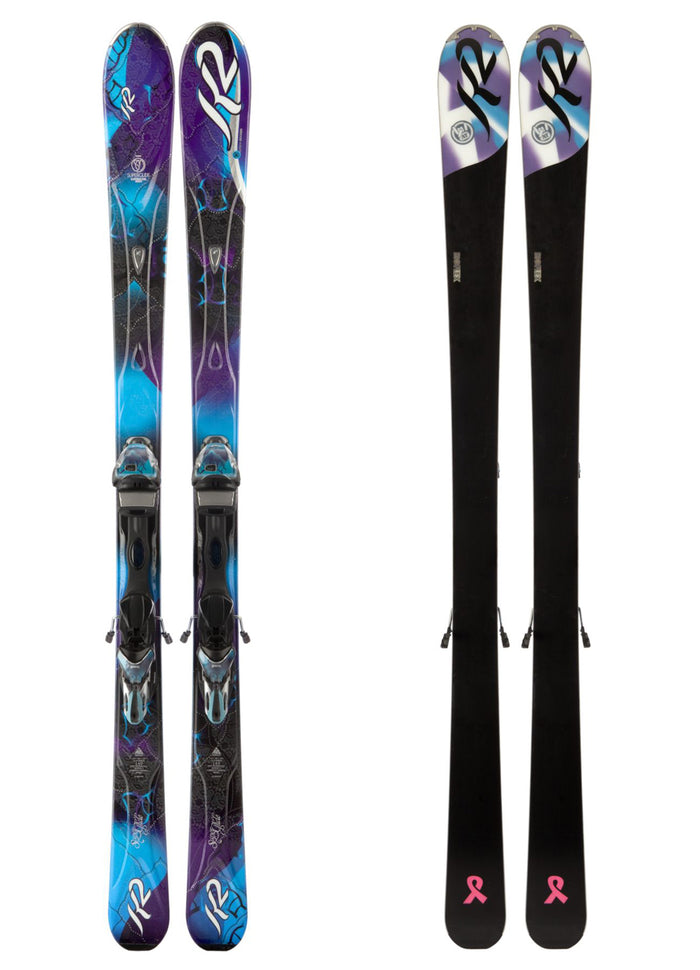 K2 SuperGlide Skis + Marker ERS 11.0 TC Bindings - Women's 2013