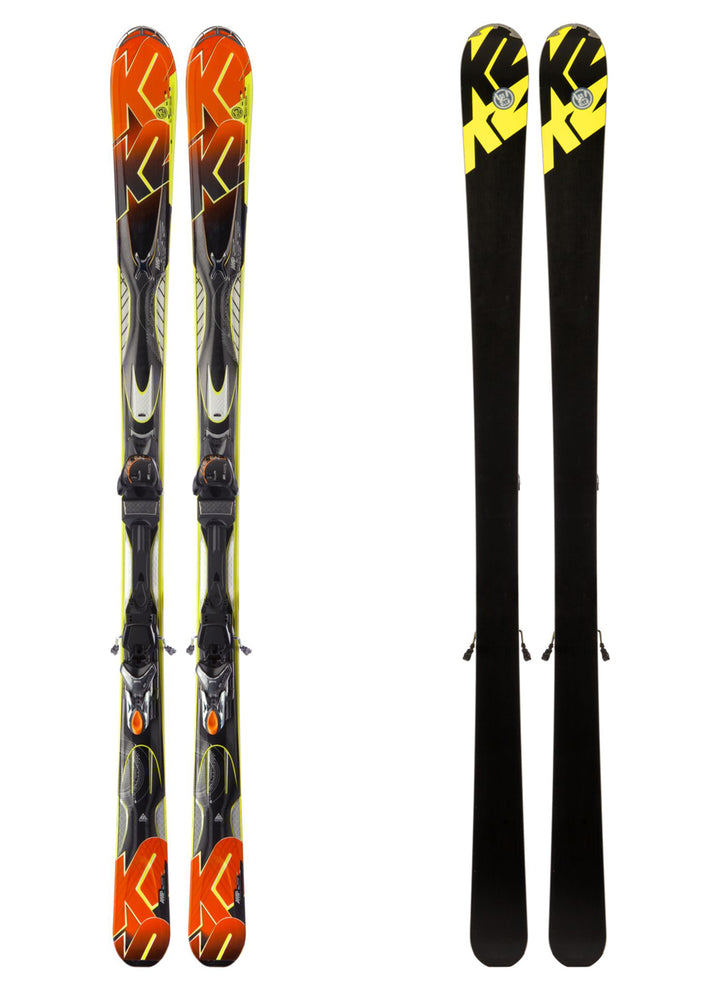 K2 A.M.P. Impact Skis + Marker MX 11.0 TC Bindings 2013