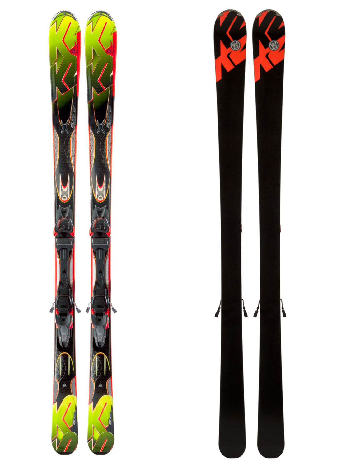 K2 A.M.P. Rictor Skis + Marker MX 12.0 Bindings 2013 – evo