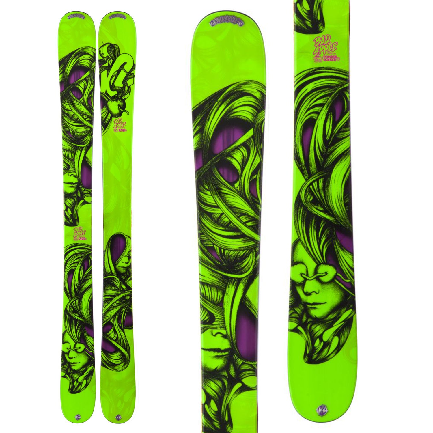 K2 Bad Apple Skis - Youth