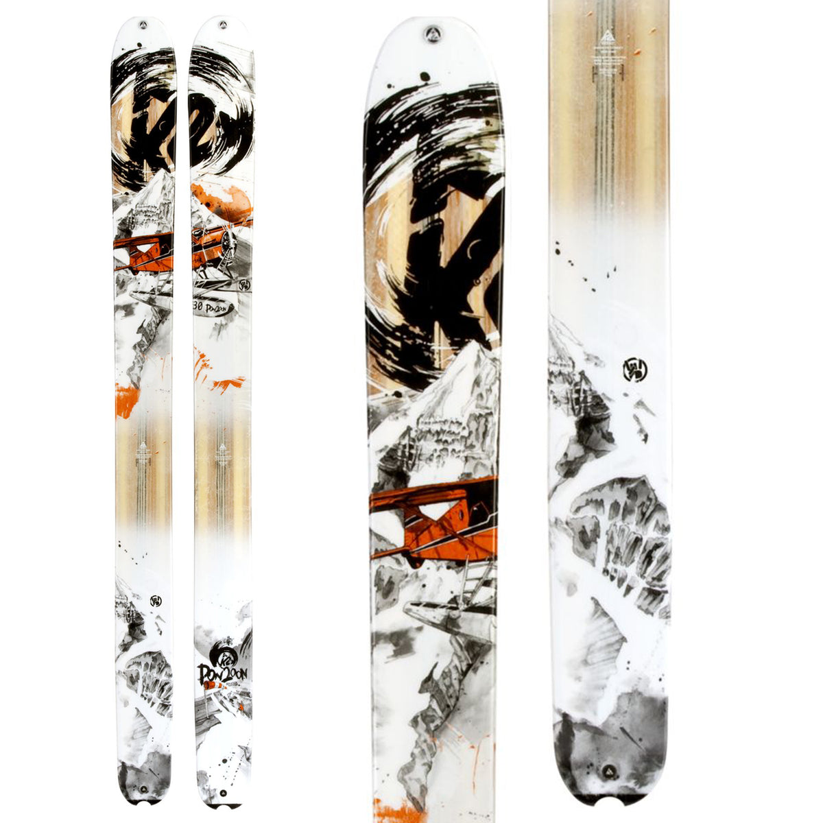 K2 Pon2oon Skis 2012