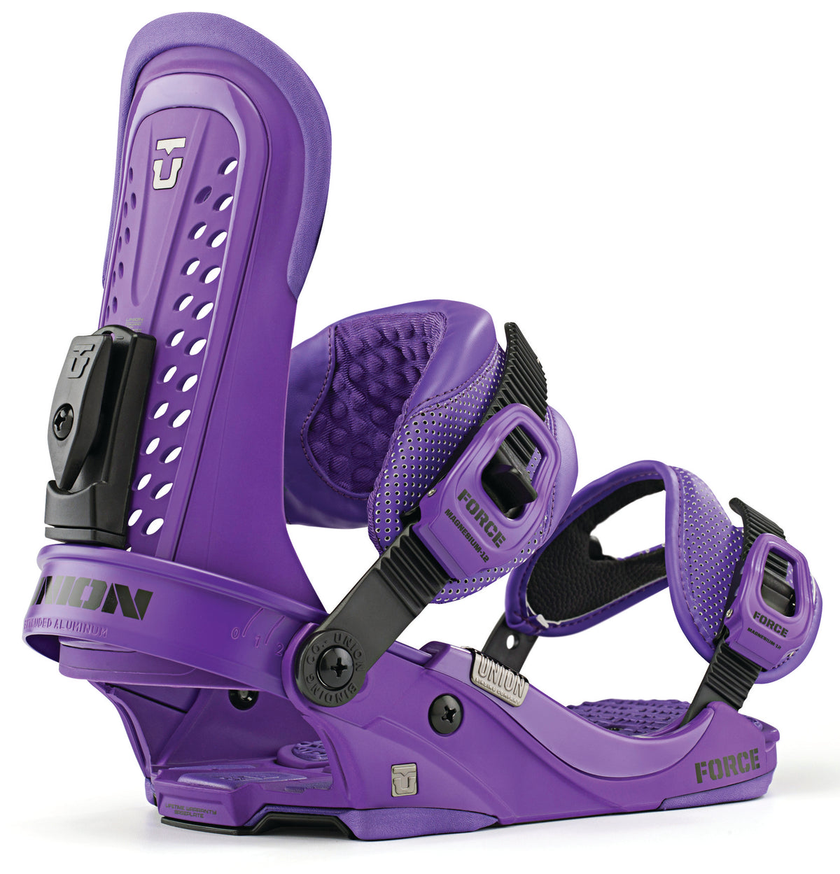Union Force Snowboard Bindings 2013 Purple