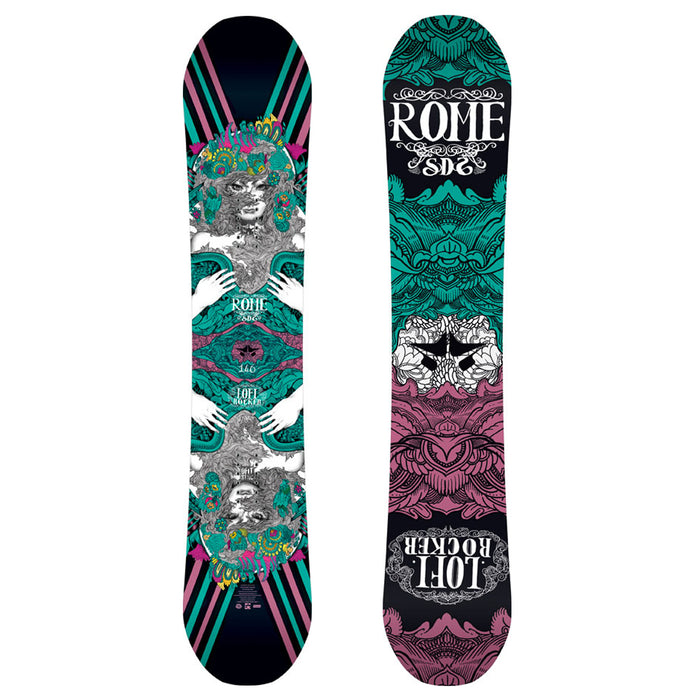 Rome Lo-Fi Rocker Snowboard - Women's 2013