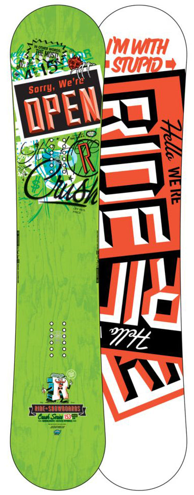 Ride Crush Wide Snowboard 2013
