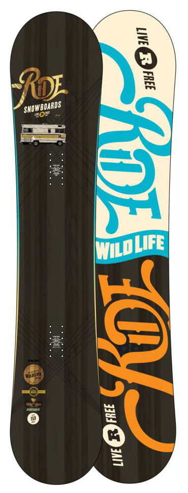 Ride Wild Life Wide Snowboard 2013