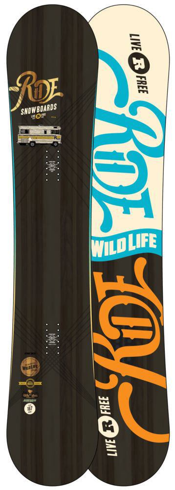 Ride Wild Life Wide Snowboard 2013