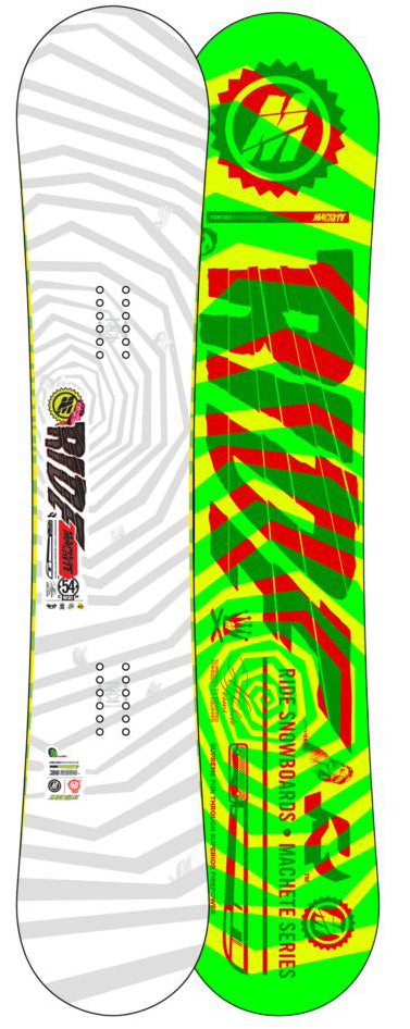 Ride Machete Wide Snowboard 2013