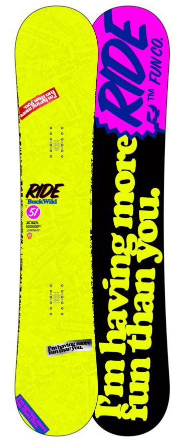 Ride Buckwild Snowboard 2013