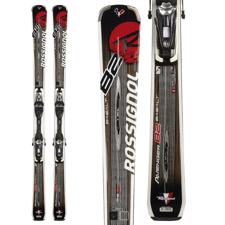 Rossignol Avenger 82 Basalt Skis + TPX/Axium 120 Bindings 2012