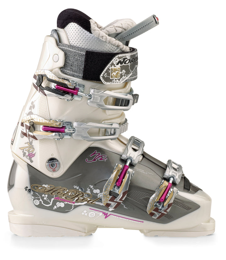 Nordica Hot Rod 7.0 Ski Boots - Women's 2012 Titanium Pearl