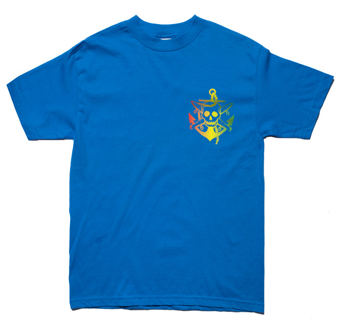 Fourstar Gradient Anchor T Shirt Royal