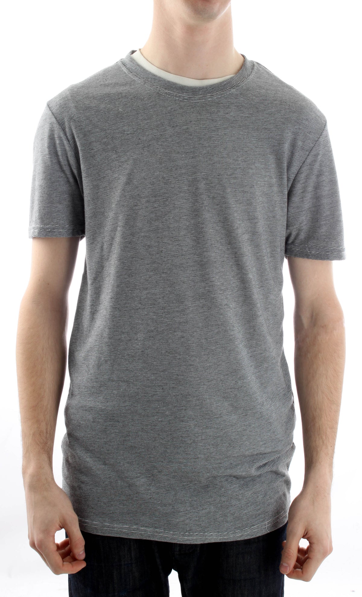 Hurley Staple Mini Stripe T Shirt Black
